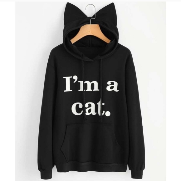 I'M A CAT Hoodies - Picture 2 of 4